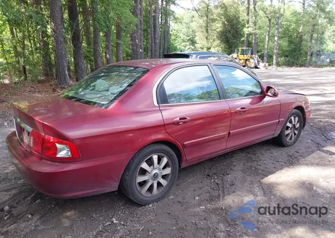2004 Kia Optima Ex V6/Lx V6 z USA, uszkodzony, nr VIN KNAGD128045285896